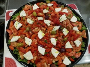 Tomato fresh mozzaarella salad